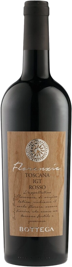 Вино Bottega, "Florenzia" Rosso, Toscana IGT