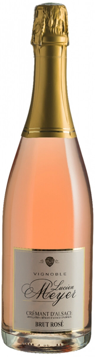 Игристое вино "Lucien Meyer" Brut Rose, Cremant d'Alsace AOC