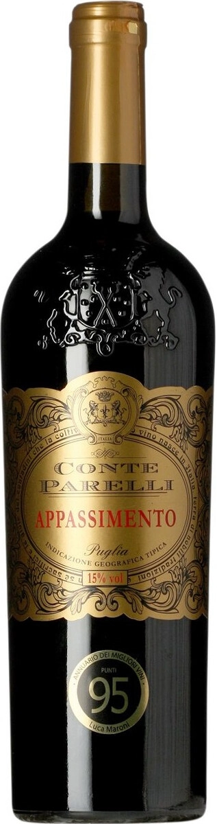 Вино Angelo Rocca e Figli, "Conte Parelli" Appassimento, Puglia IGT