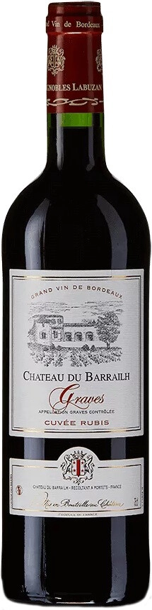 Вино Chateau du Barrailh, Graves АОC