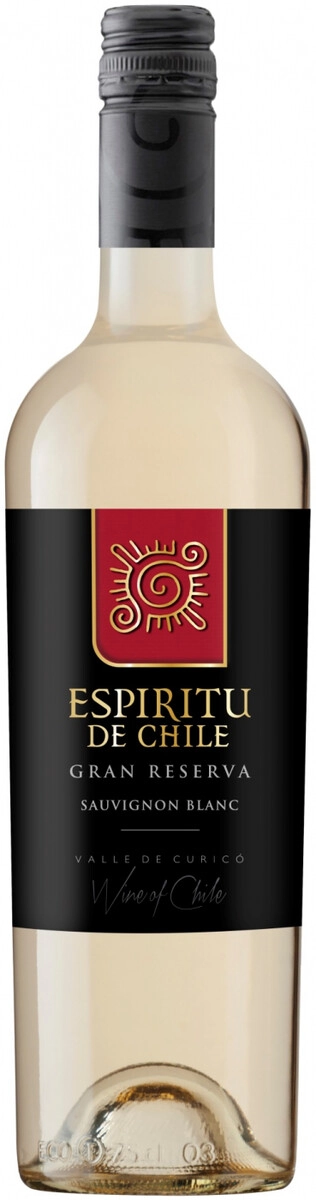 Вино "Espiritu de Chile" Sauvignon Blanc Gran Reserva, Curico Valley DO