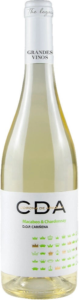Вино "Corona de Aragon" Macabeo & Chardonnay, Carinena DOP