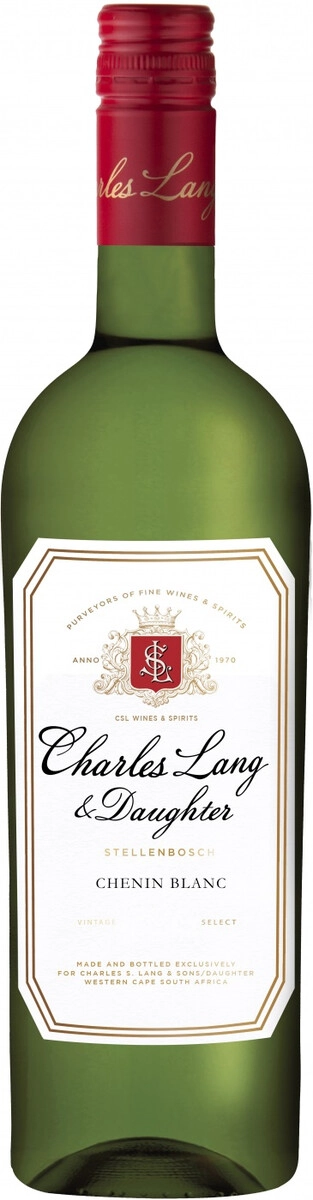 Вино Charles S. Lang & Daughter, Chenin Blanc, Western Cape WO