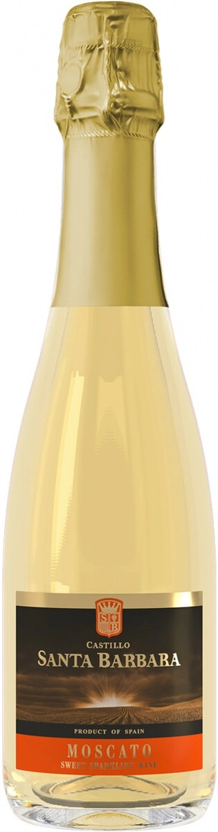 Игристое вино "Castillo Santa Barbara" Moscato