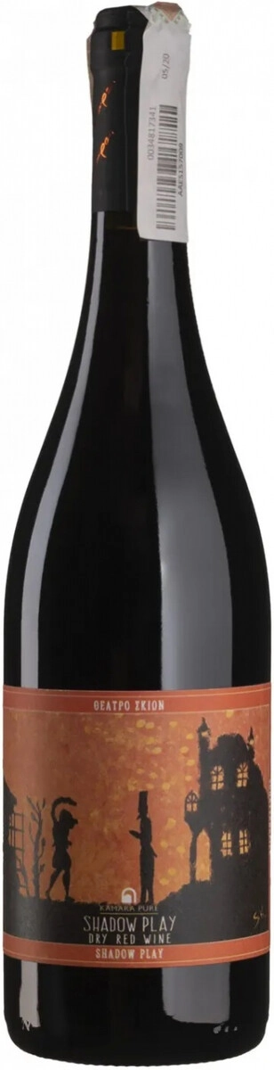 Вино Kamara Pure, "Shadow Play" Red, Thessaloniki PGI
