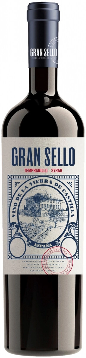 Вино Gran Sello, Tempranillo-Syrah