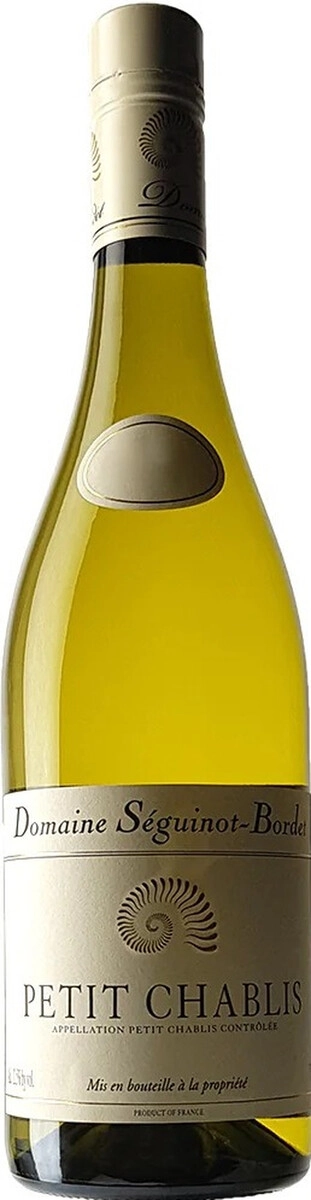 Вино Domaine Seguinot-Bordet, Petit Chablis AOC