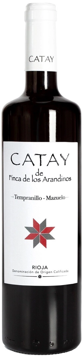 Вино Finca de los Arandinos, "Catay" Tempranillo-Mazuelo, Rioja DOCa