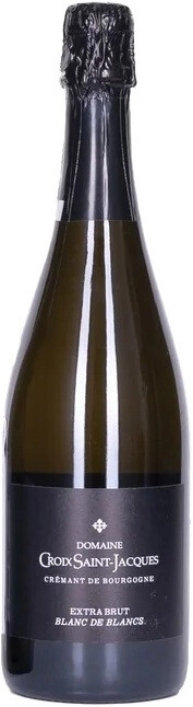 Игристое вино Domaine Croix Saint-Jacques, Cremant de Bourgogne Blanc de Blancs Extra Brut AOC