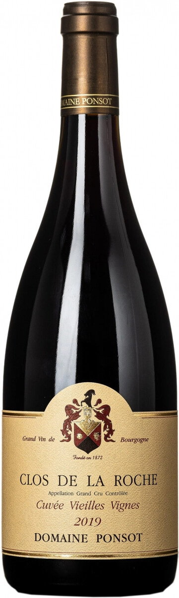 Вино Domaine Ponsot, Clos de la Roche Grand Cru "Cuvee Vieilles Vignes" AOC