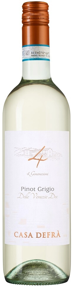 Вино Casa Defra, Pinot Grigio, Delle Venezie DOC