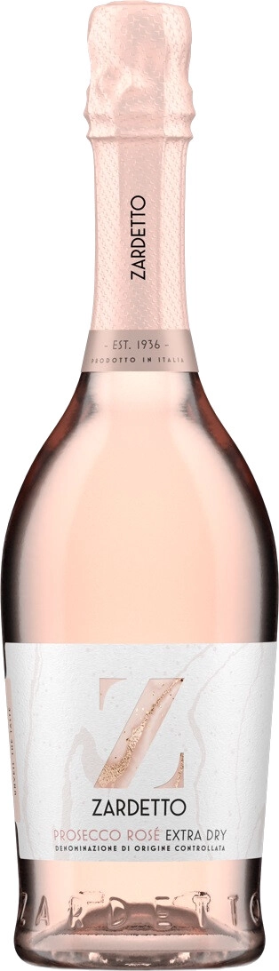 Игристое вино Zardetto, Prosecco DOC Rose Extra Dry