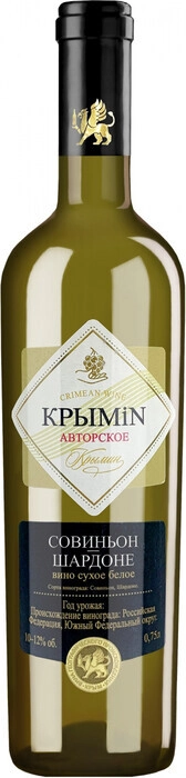 Вино "КРЫМiN" Совиньон-Шардоне