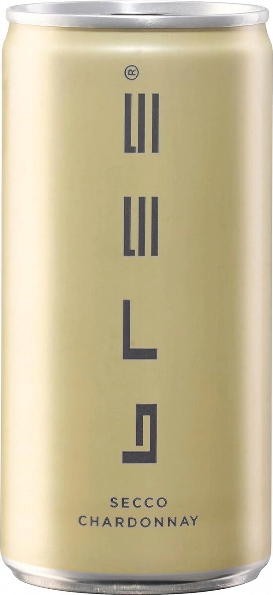 Игристое вино "Bree" Secco Chardonnay, in can