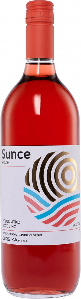 Вино Vino Kalem, "Sunce" Rose Poluslatko