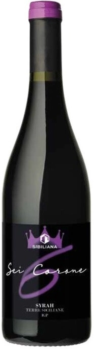 Вино Sibiliana, "Sei Corone" Syrah, Terre Siciliane IGP