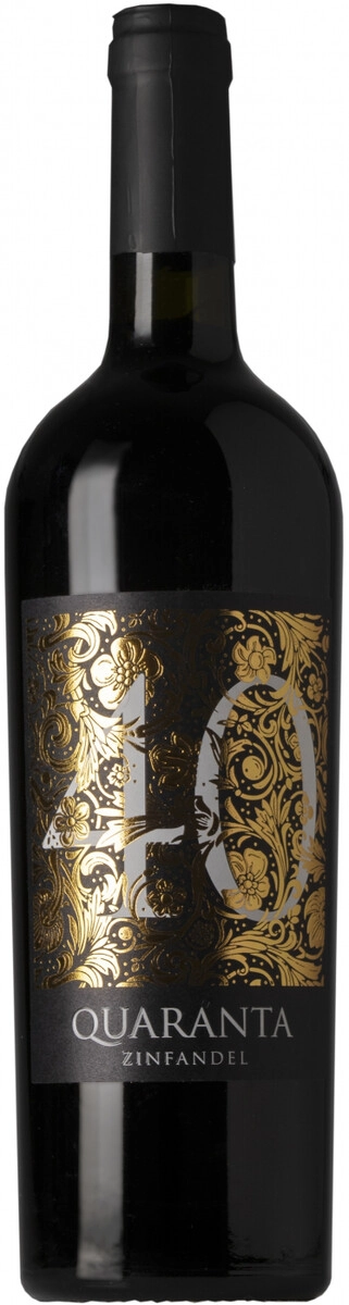 Вино "40" Quaranta Zinfandel, Puglia IGT