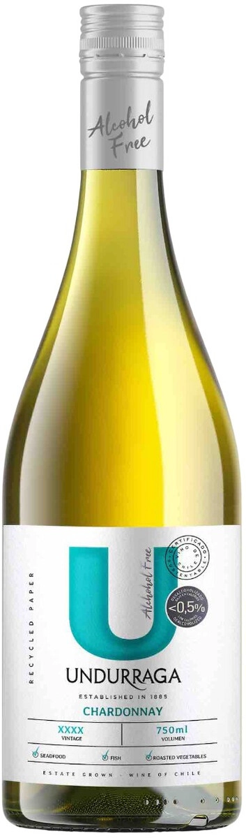 Вино Undurraga, Zero Chardonnay Alcohol Free
