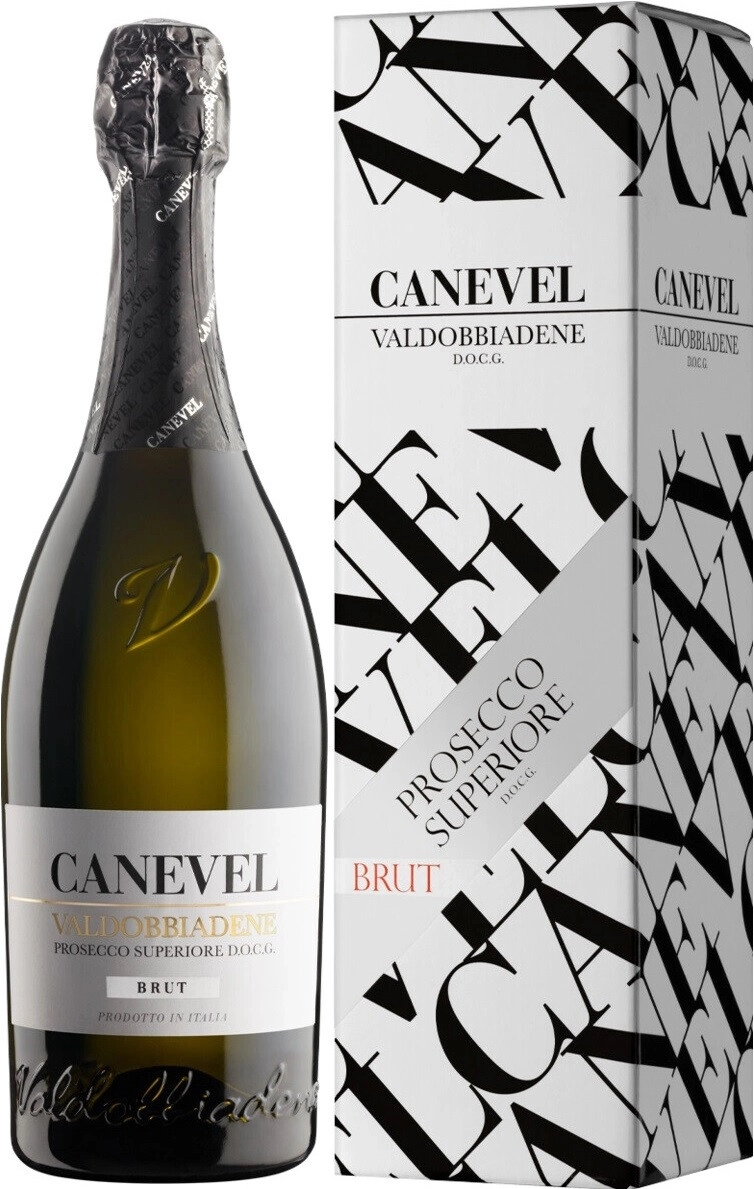 Игристое вино Canevel, Prosecco Valdobbiadene Superiore DOCG Brut