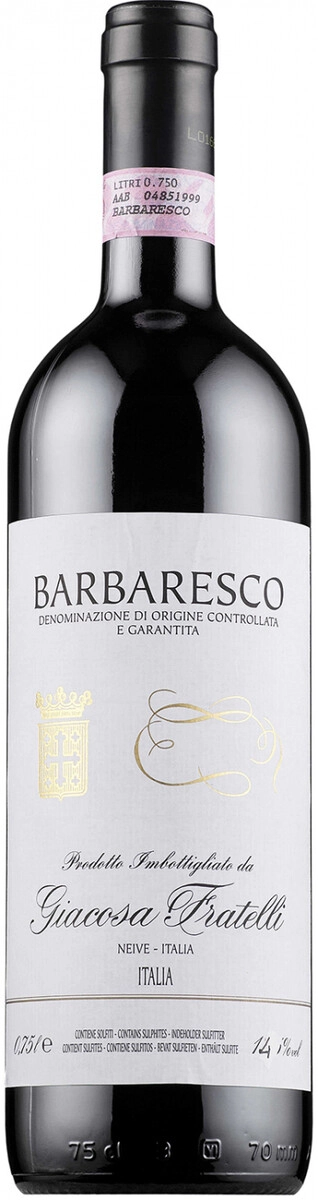 Вино Giacosa Fratelli, Barbaresco DOCG