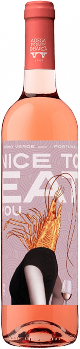 Вино "Nice to Eat You", Vinho Verde Rose DOC
