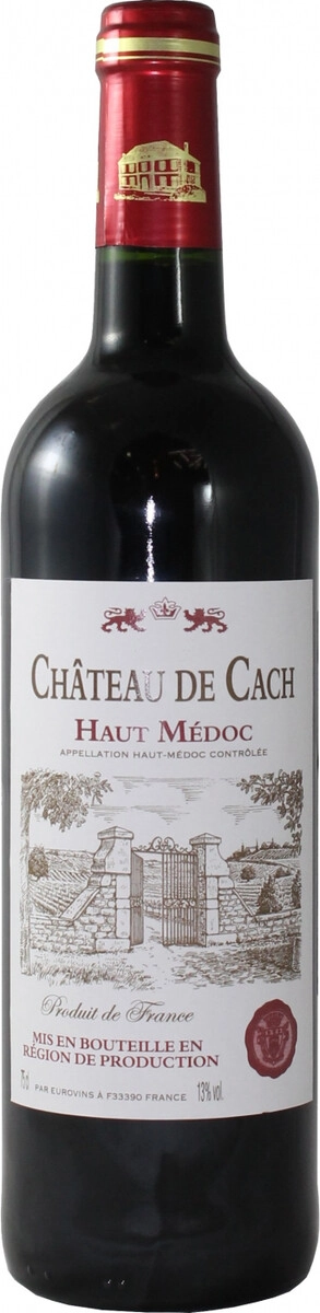 Вино Chateau de Cach, Haut Medoc AOC