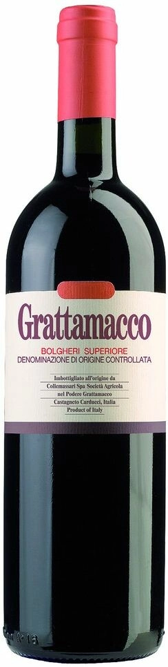 Вино Grattamacco, Bolgheri Rosso Superiore DOC