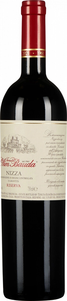 Вино Tenuta Olim Bauda, Nizza DOCG Riserva