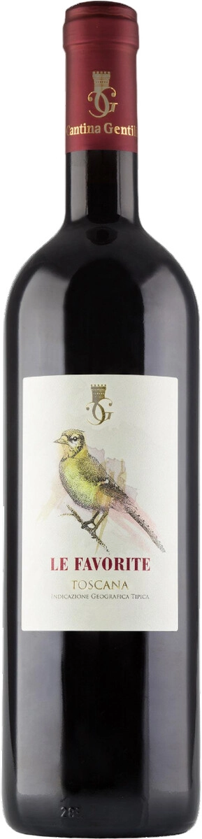 Вино Cantina Gentili, "Le Favorite" Toscana IGT