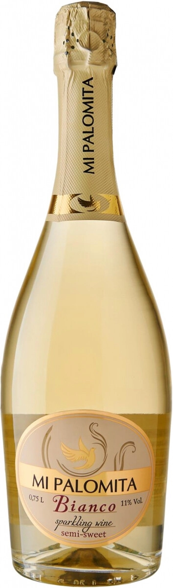 Игристое вино "Mi Palomita" Sparkling Bianco Semi-Sweet