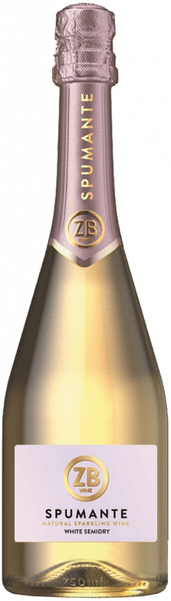 Игристое вино Zolotaya Balka, "ZB Wine" Spumante White Semidry