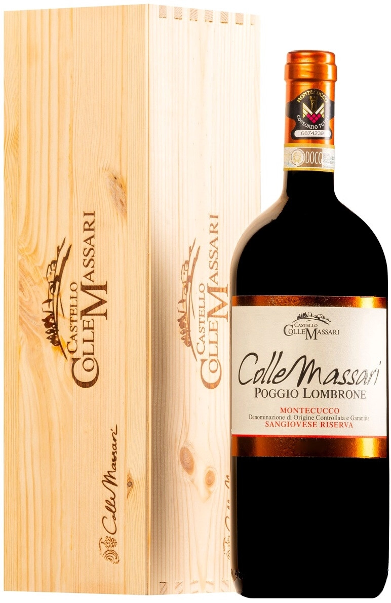 Вино Castello ColleMassari, "Poggio Lombrone", Montecucco Sangiovese Riserva DOC
