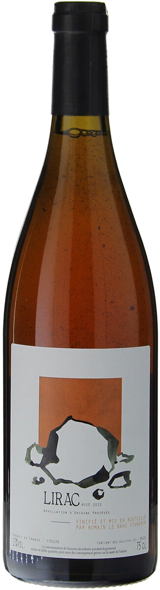 Вино Romain le Bars, Lirac AOC Rose