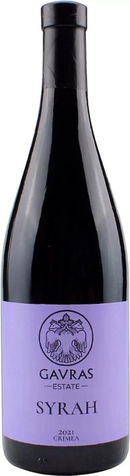 Вино "Gavras Estate" Syrah