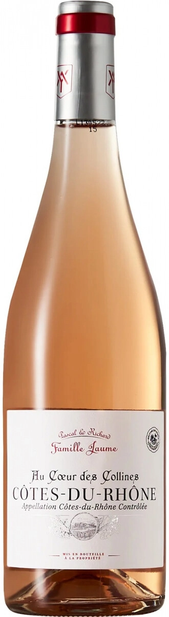 Вино Famille Jaume, "Au Coeur des Collines" Cotes-du-Rhone AOC Rose