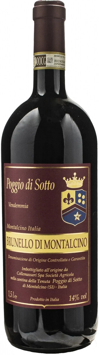 Вино Poggio di Sotto, Brunello di Montalcino DOCG