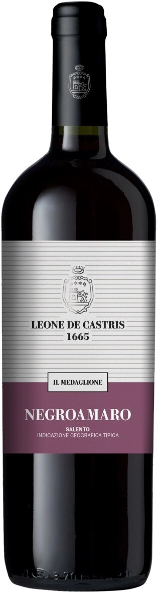 Вино Leone de Castris, "Il Medaglione" Negroamaro Rosso, Salento IGT