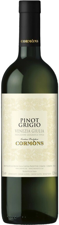 Вино Cantina Produttori Cormons, Pinot Grigio, Venezia Giulia IGT