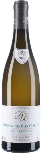 Вино P. & L. Borgeot, Chassagne-Montrachet "Vieilles Vignes" AOC Blanc