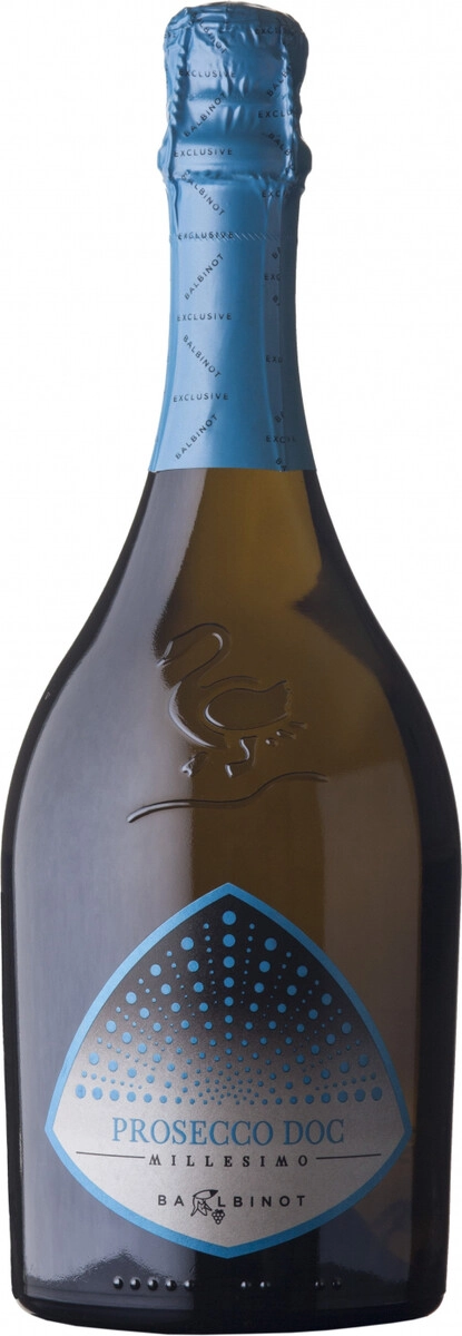 Игристое вино "Balbinot" Exclusive, Prosecco DOC Millesimo