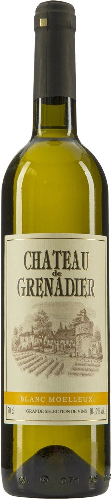 Вино "Chateau de Grenadier" Blanc Moelleux