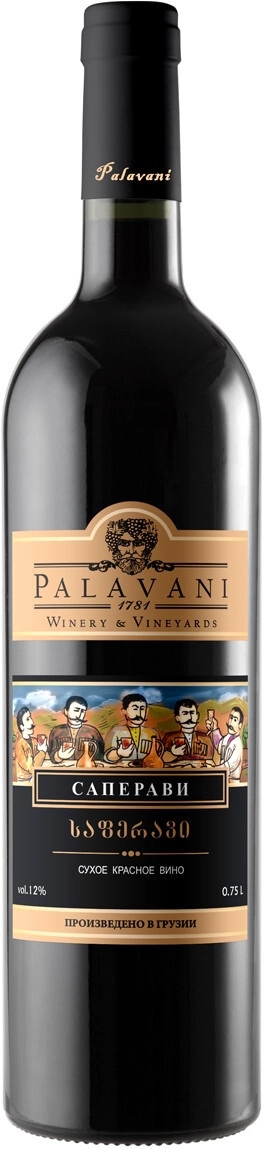 Вино Palavani, Saperavi