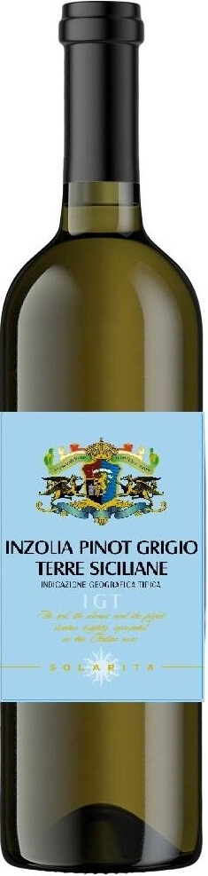 Вино "Solarita" Inzolia Pinot Grigio, Terre Siciliane IGT