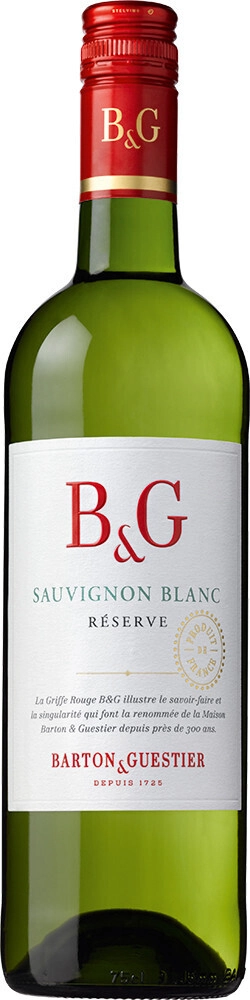 Вино Barton & Guestier, "Reserve" Sauvignon Blanc, Cotes de Gascogne IGP