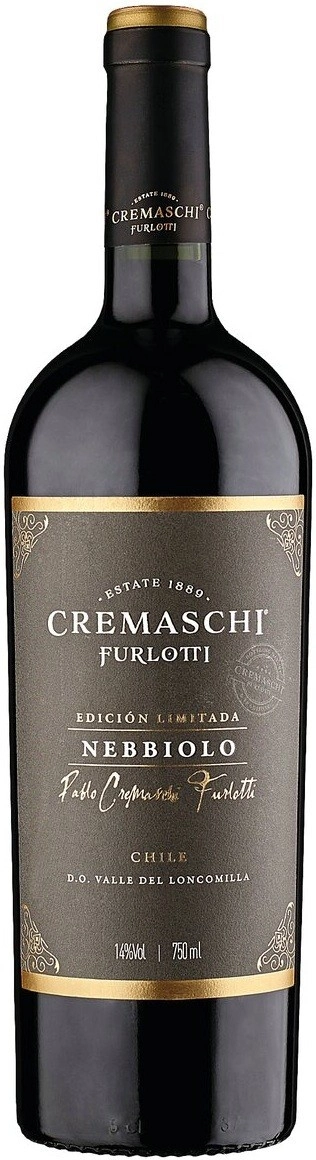 Вино Cremaschi Furlotti, Nebbiolo Edicion Limitada, Valley del Loncomilla DO