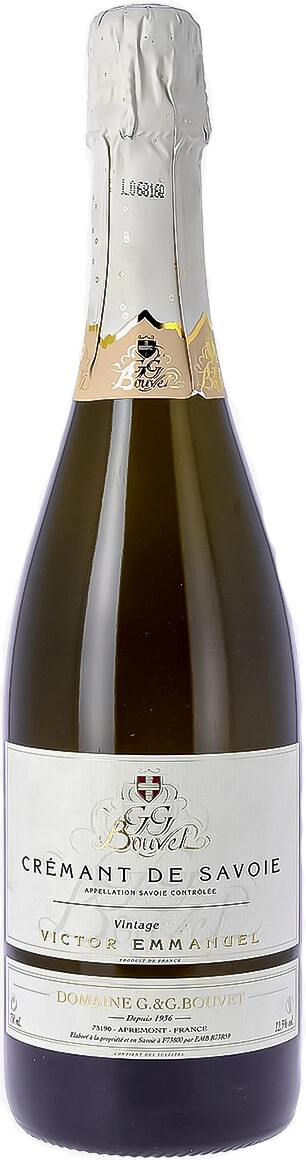 Игристое вино Domaine Bouvet, "Victor Emmanuel" Cremant de Savoie AOP