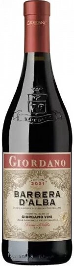 Вино "Giordano" Barbera d'Alba DOC