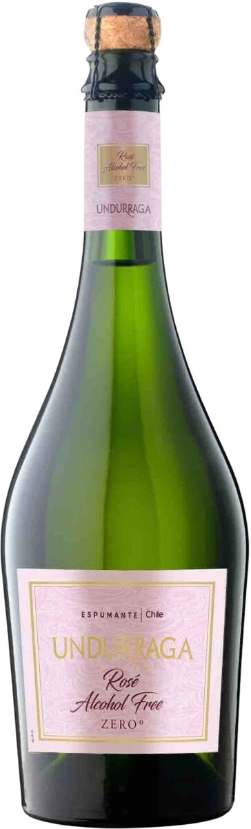 Игристое вино Undurraga, Zero Rose Alcohol Free