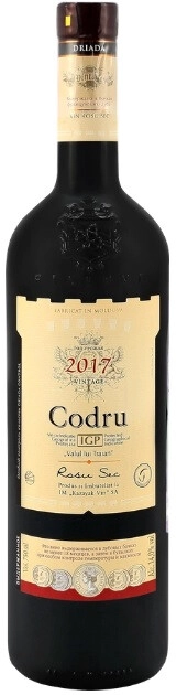 Вино "Driada" Codru Red Dry