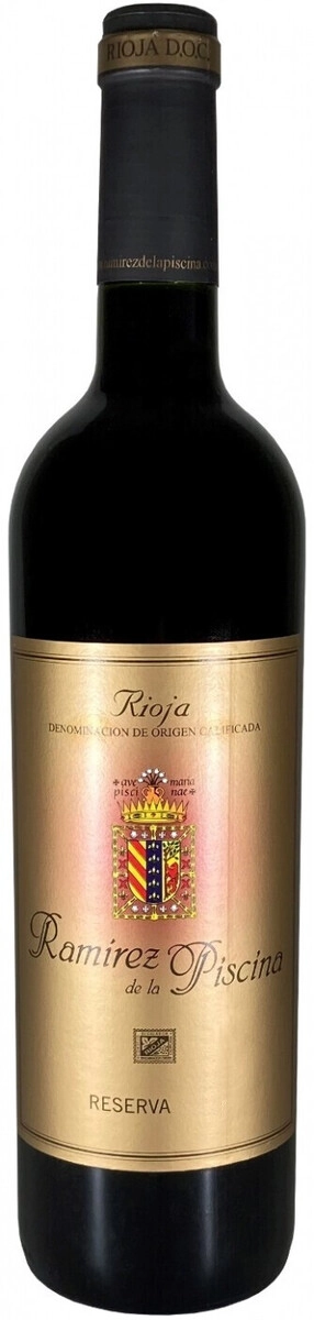 Вино Ramirez de la Piscina, Reserva, Rioja DOCa